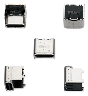 _L2A0815-20-TYPE-C 16PIN 母座板上墊高4.3MM　L=8.0