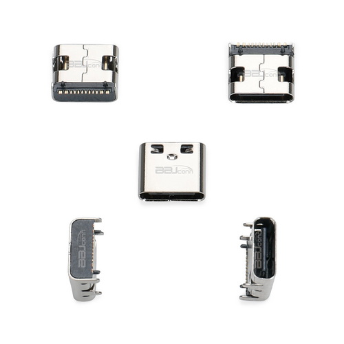 TYPE-C 16PIN 母座板上型L=7.35 5A 銅合金端子(一體式）---（UC.01.51-11-0020）_調整大小