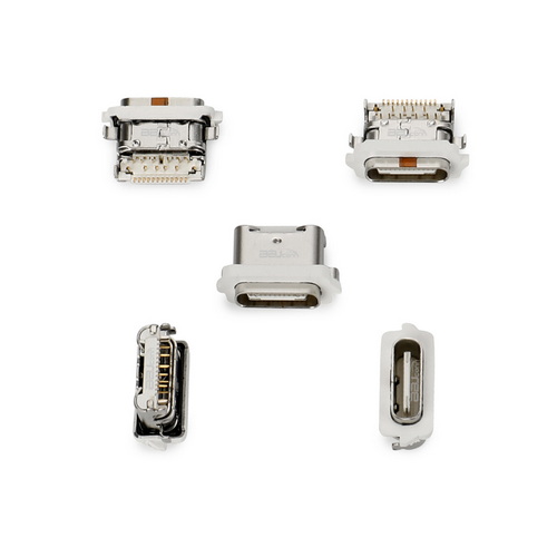 TYPE-C 24P 母座沉板0.7 L=8.85帶外防水塑膠套---（UC.01.32-19-0001）_調(diào)整大小